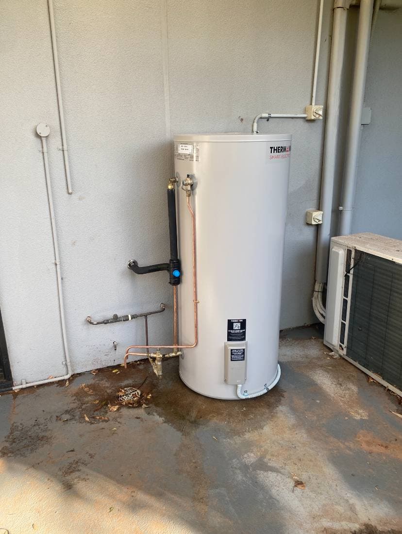 Thermann electric hot water system installed in Adelaide
